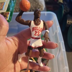 Chicago Bulls #23 Basketball Action Figure - White/Red